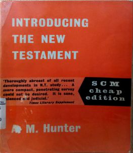 INTRODUCING NEW TESTAMENT THEOLOGY